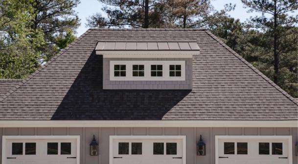 Home With Architectural Asphalt Shingles & Standing Seam Metal Roofing | Mixed Material Roofing | Bulloch County Residential Roofing | Statesboro Residential Roofers