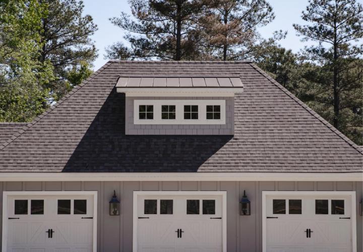 Home With Architectural Asphalt Shingles & Standing Seam Metal Roofing | Mixed Material Roofing | Bulloch County Residential Roofing | Statesboro Residential Roofers