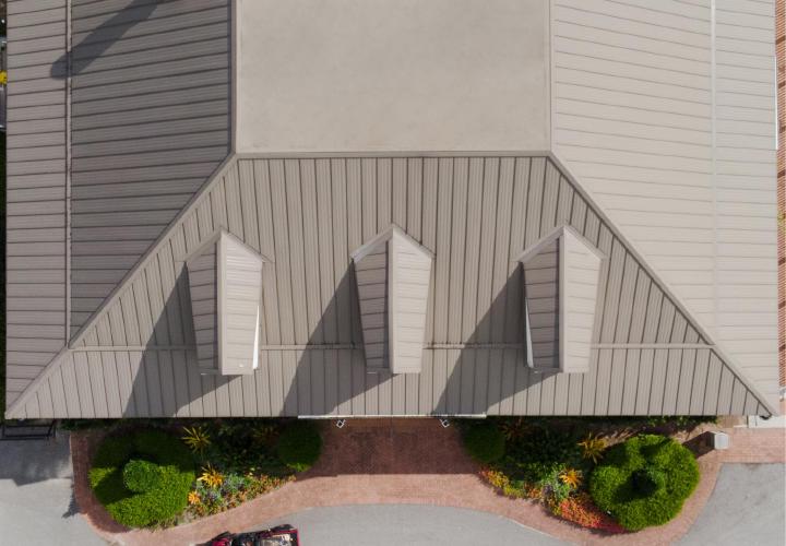 Savannah Botanical Gardens Roof | Standing Seam Metal Roof | Commercial Metal Roof | Coastal Georgia Metal Roof | Chatham County Commercial Roofers